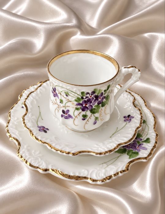 Ohme filizanka fiolki