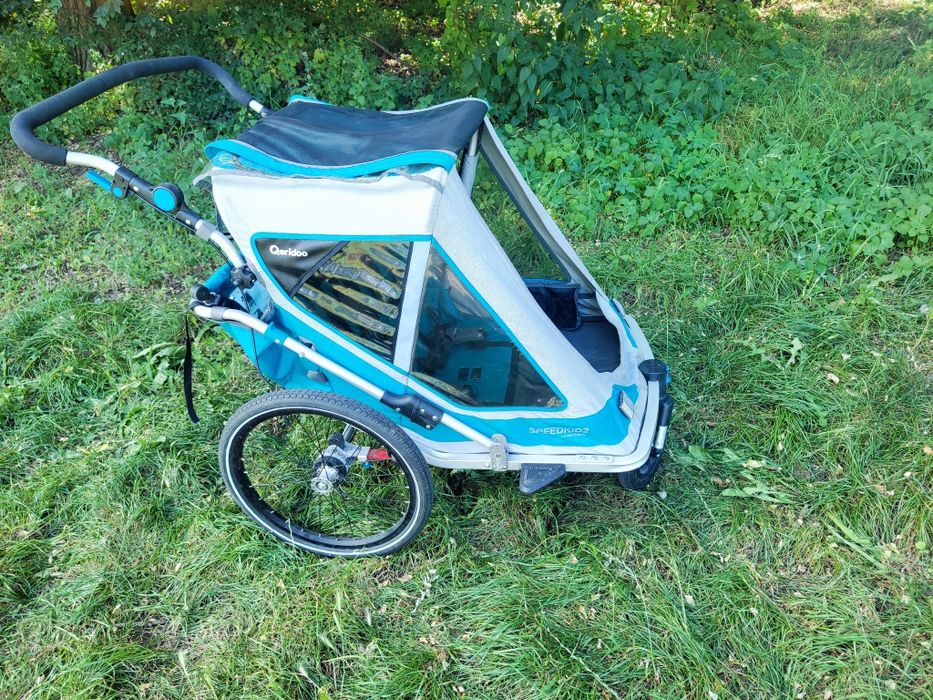 Qeridoo Speedkid 2 Przyczepka rowerowa