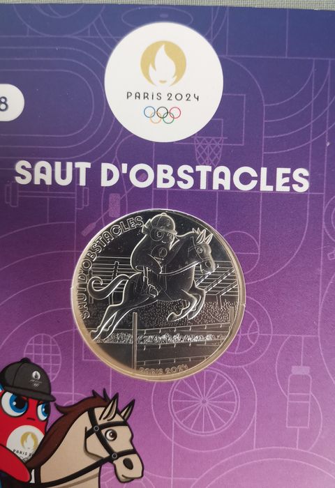 Moeda prata - Hipismo - Jogos Olímpicos Paris 2024