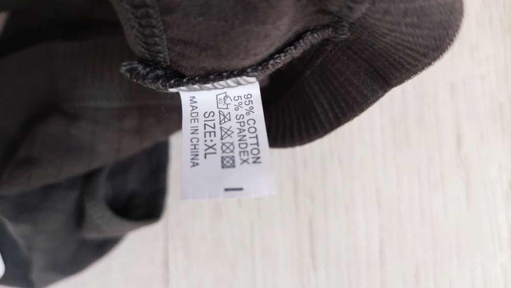 Stringi damskie brązowe L/XL 95% bawełny