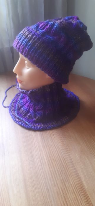 Czapka I komin komplet