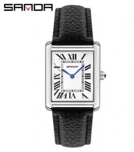 Zegarek Sanda 1108 - Męski - Czarny pasek