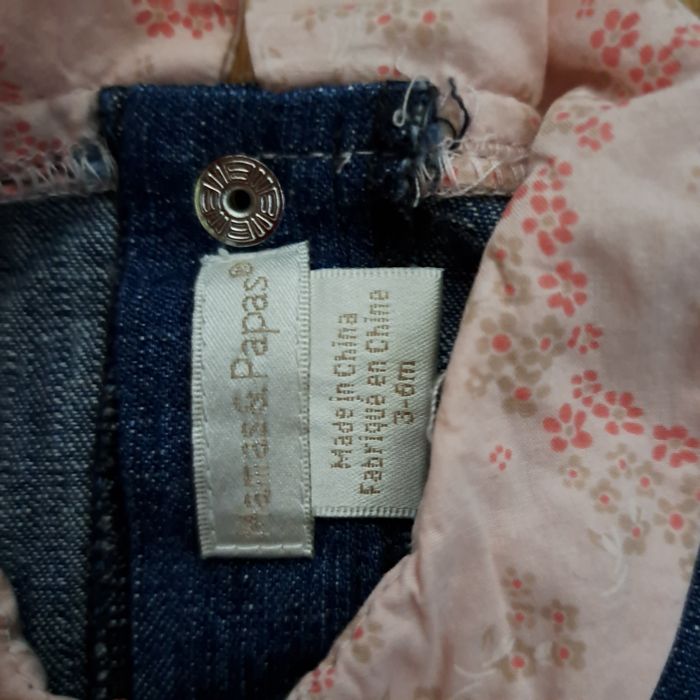 Sukienka jeansowa, dziewczęca, Mamas papas, 3-6 msc