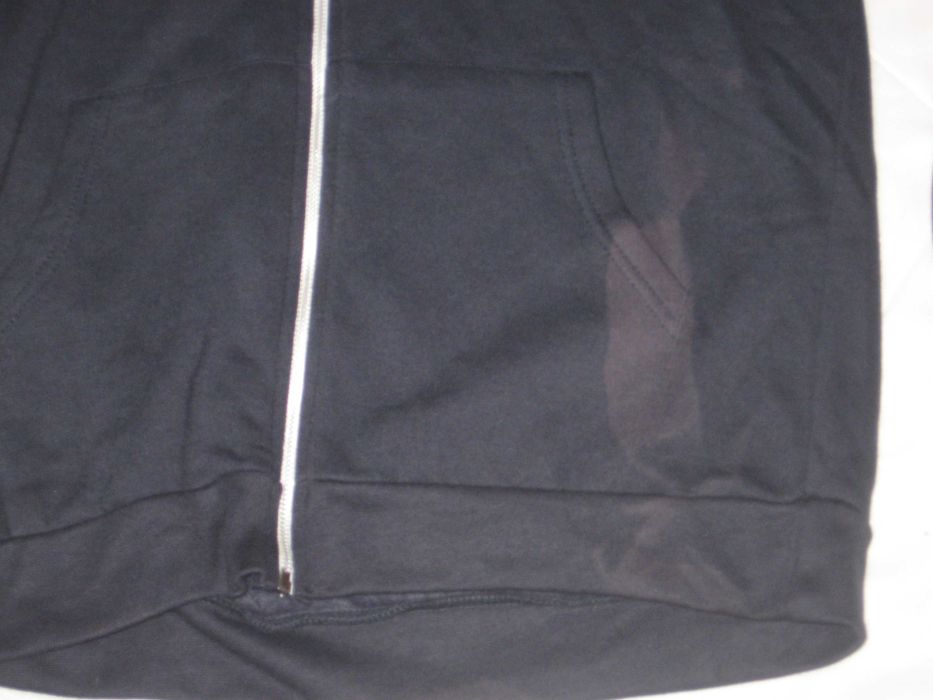 bluza rozpinana granatowa z kapturem na zamek Silver XL dwie kieszenie