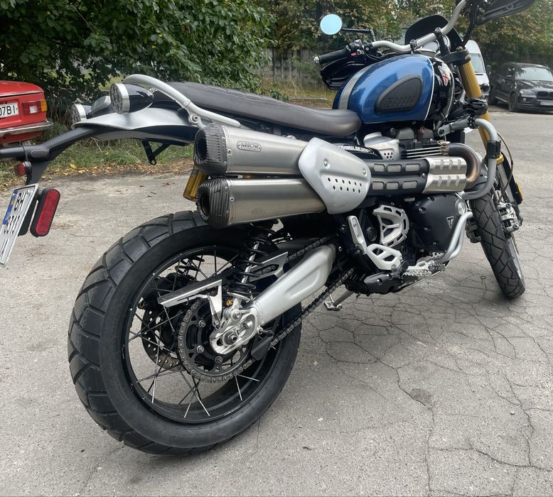 Triumph scrambler 1200 XE
