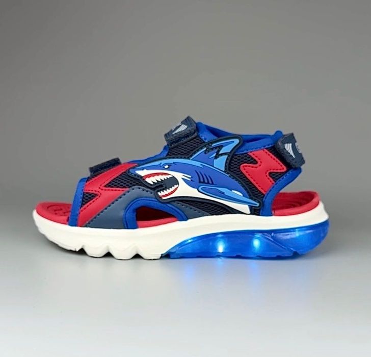 Босоніжки Geox Ciberdron 30, 31, 32, 35, 37 р. з мигалками