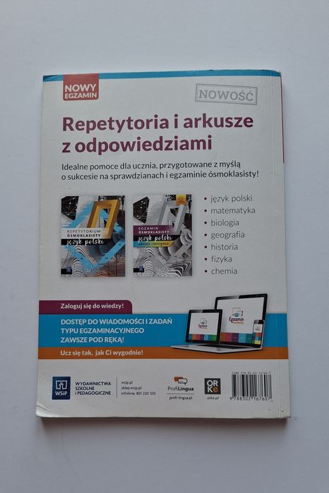 Język polski Bliżej słowa ćwiczania 7