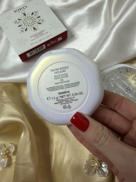 Хайлайтер Kiko Milano Snow-Kissed Holiday Multi-Glow Face Highlighter