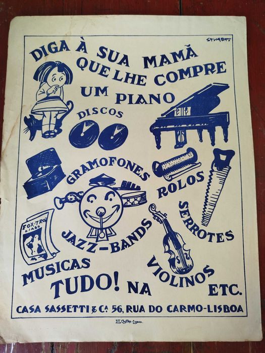 Partituras Stuart Carvalhais.