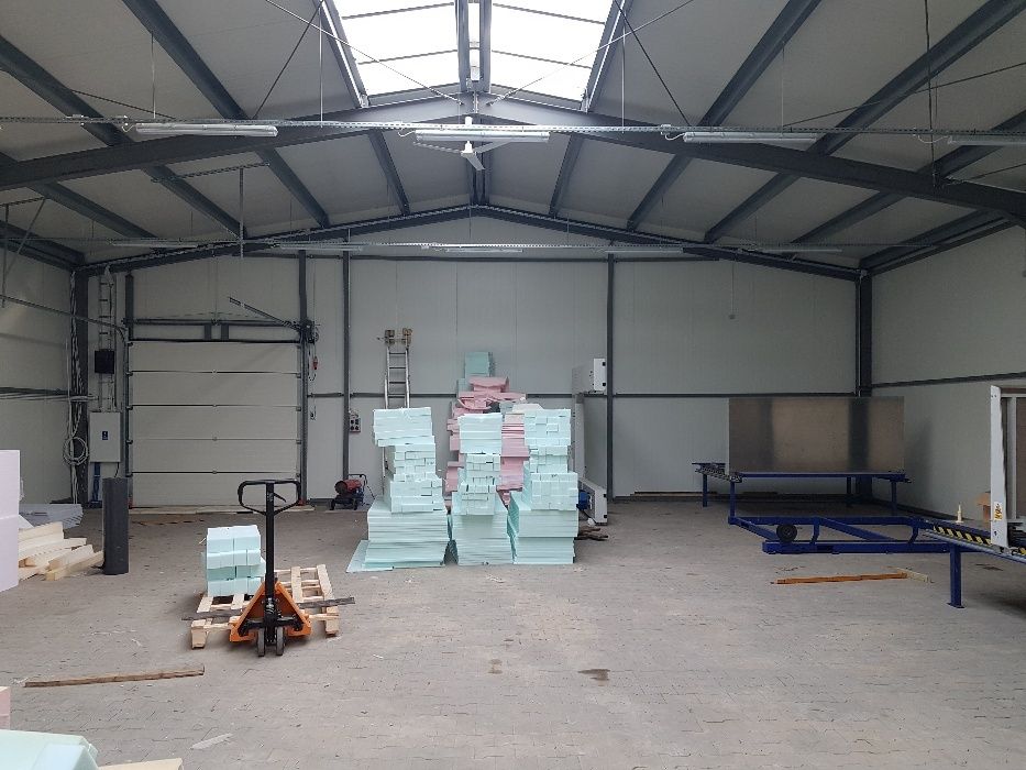 Hala stalowa magazynowa 15x40x4 600m2