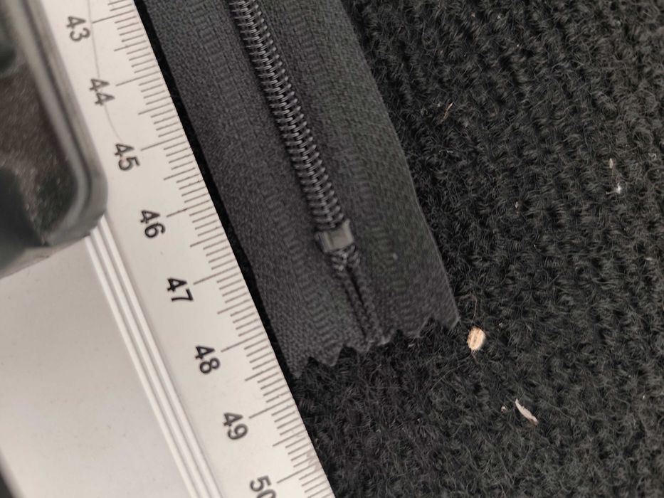 Fechos Zipper Pretos 49cm (200uni)