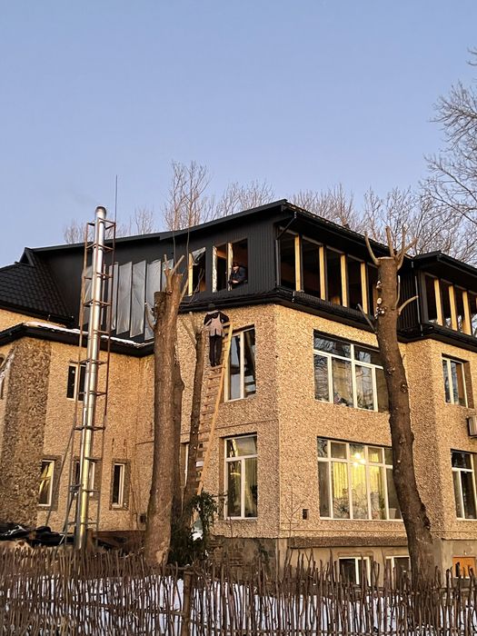 Покрівельні роботи | Дах під ключ | Монтаж каркасних будинків