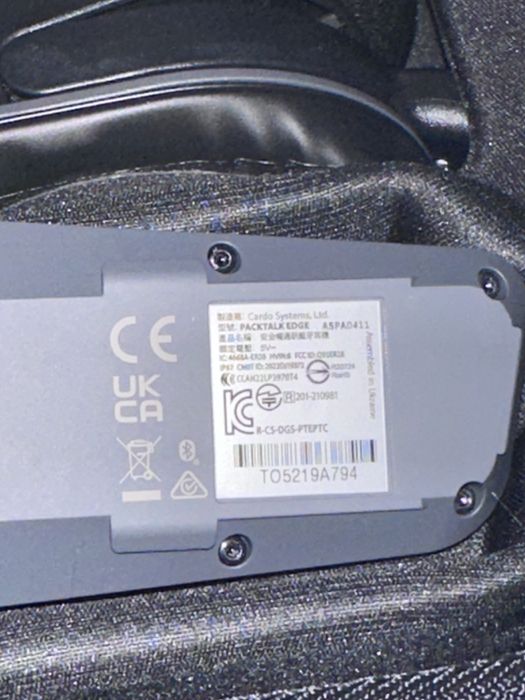 Zestaw Cardo interkom packtalk + sluchawki z głośnikami JBL komplet NOWE