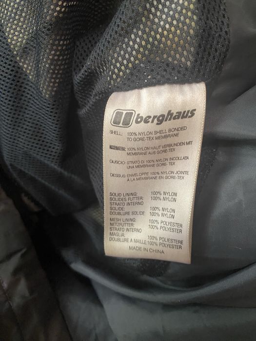Ветровка berghaus gore-tex