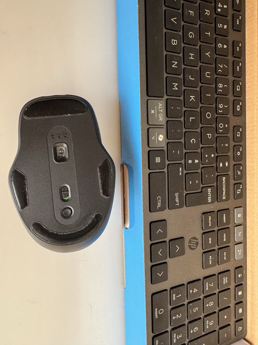 720 Multi-Device Rechargeable Wireless Keyboard and Mouse Combo HP