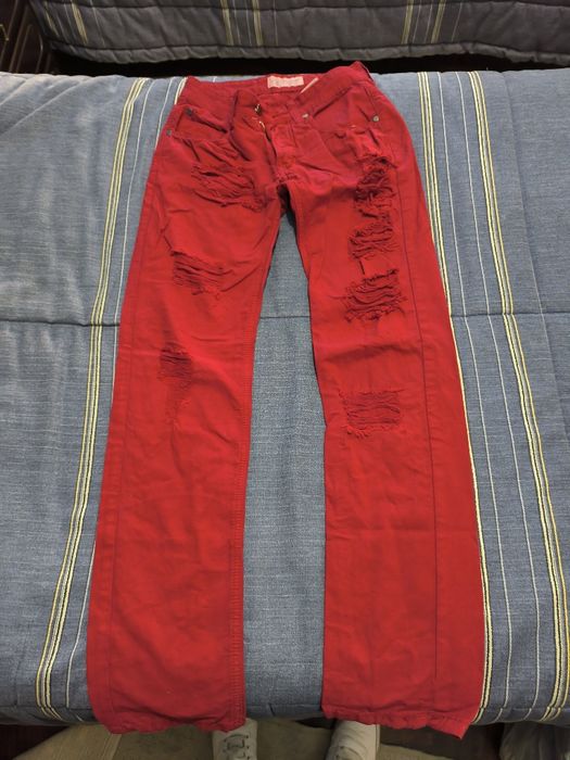 Calças semi usadas