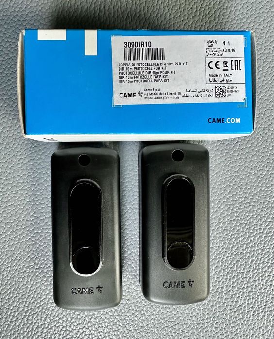Fotokomórki Came DIR 10 - przewodowe, nowe