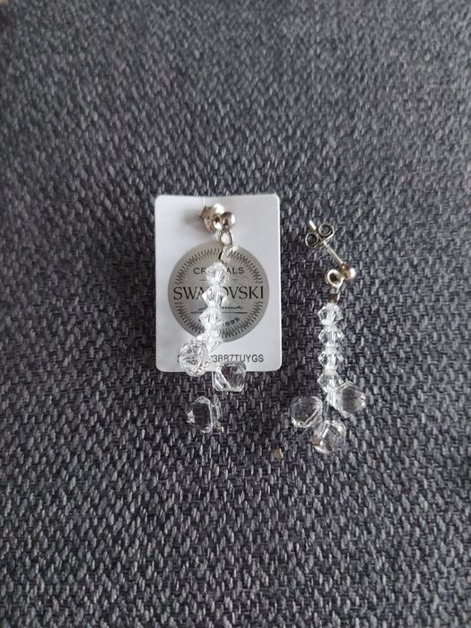 Zestaw Swarovski naszyjnik i kolczyki