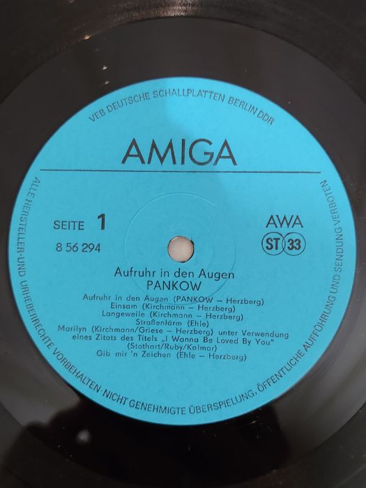 Pankow. Rock. Niemcy. LP VG++