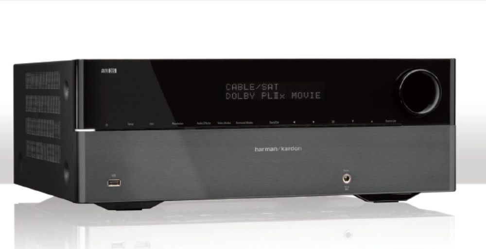 Amplituner Harman Kardon AVR265 plus 3 kolumny wharfedale..