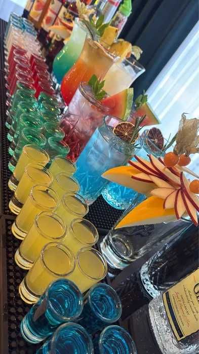 Barman mobilny; wesela, 18-stki, imprezy okolicznościowe.