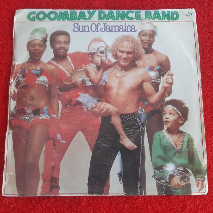 Disco Vinil Single Goombay Dance Band - Sun of Jamaica / Island of Dreams