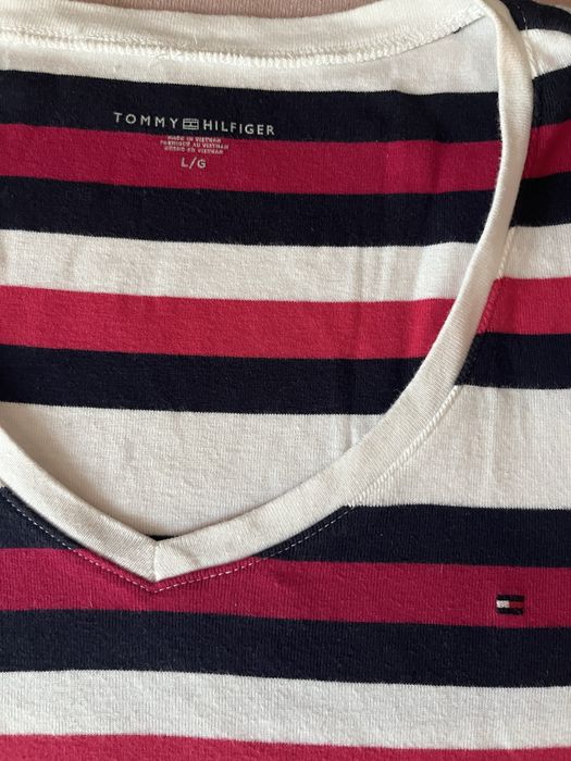 Bawełniana bluzka Hilfiger
