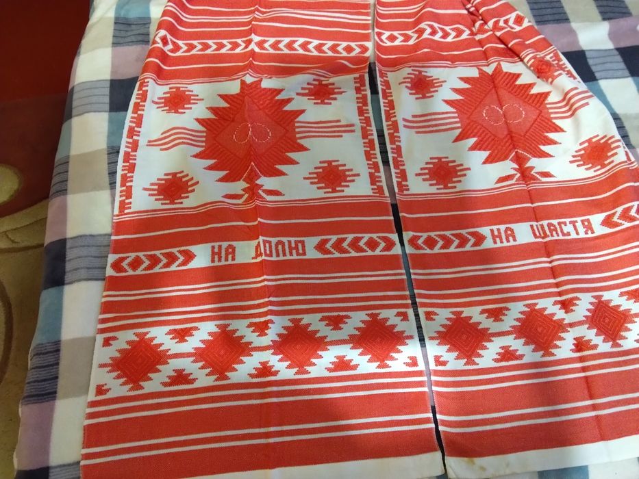 Рушник СРСР 1980років,машина вишивка,