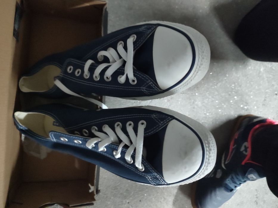 Converse All Star Ox Navy Originais Tamanho 44,5 Como Novas