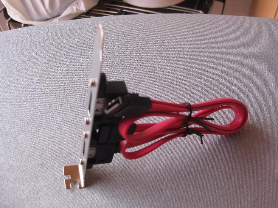 Slot Pci esata + cabo esata