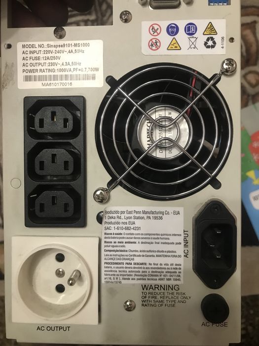 Бесперебойник Sinapse9101-MS1000