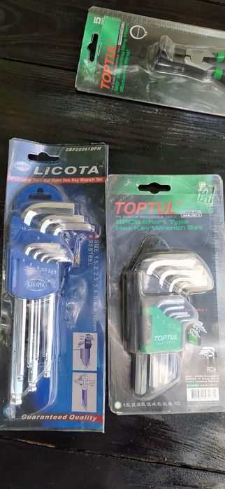 Набор шестигранников TOPTUL  LICOTA! Новые!