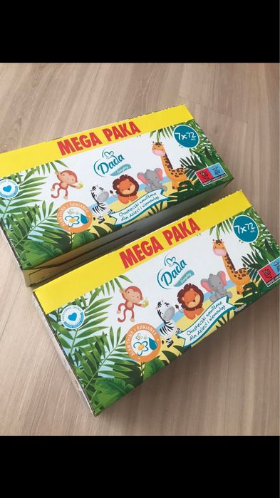 Chusteczki Dada nawilżane,14op,szybka wysyłka!