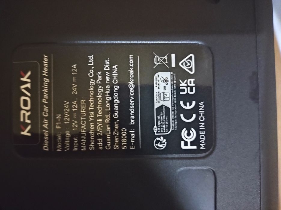 Ogrzewanie postojowe Webasto nowe