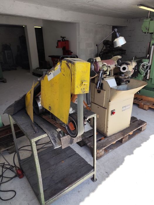 Szlifierka taśmowa do metalu ostrzałka noży frezów frezarka wierteł