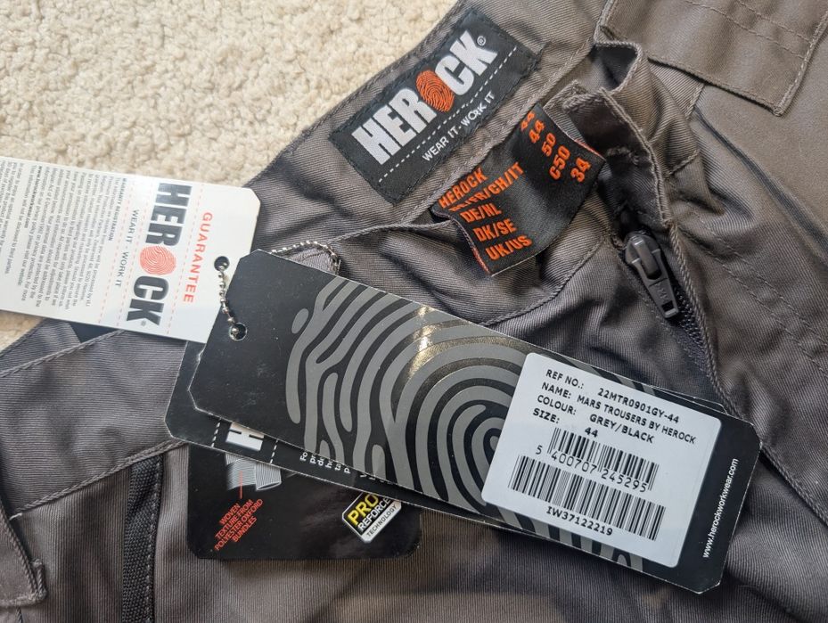 Робочі штани чоловічі Herock Mars, 50р, Водовідштовхувальні, Нові