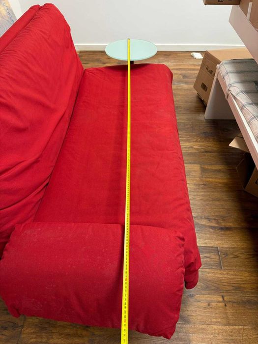 sofa cama Ligne roset com mesa apoio