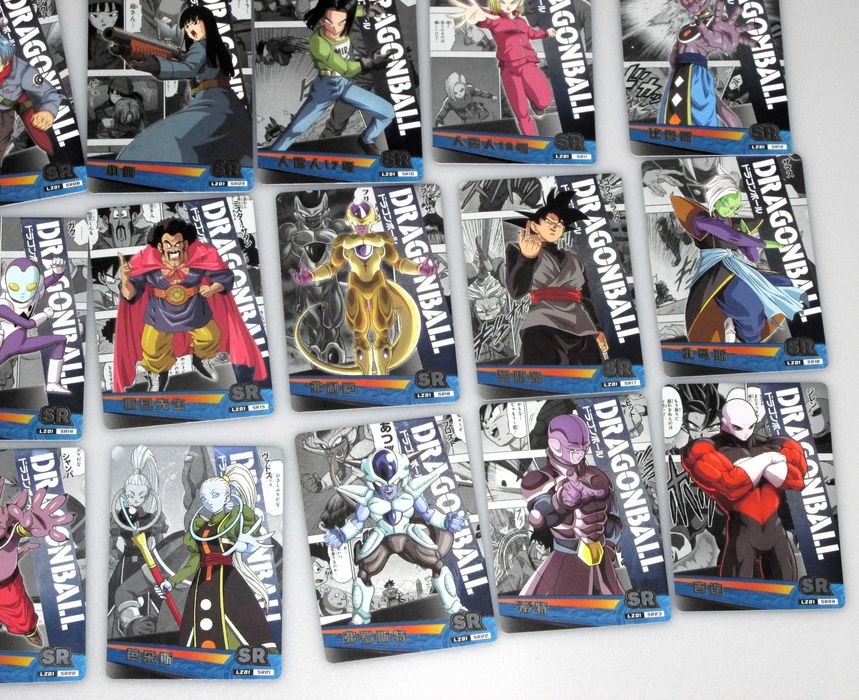 Full Set 25 Dragon Ball SR cards