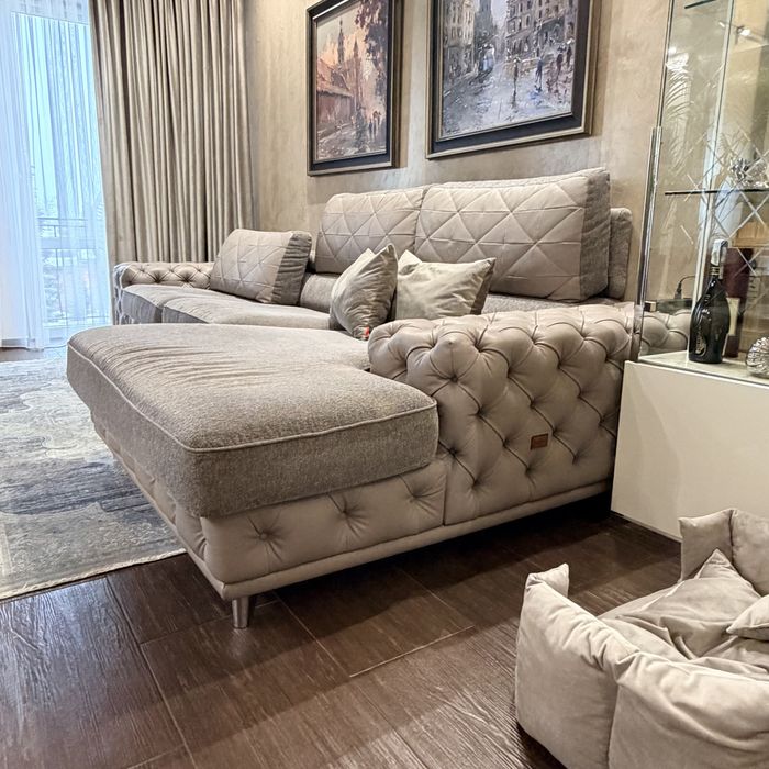 Диван кутовий, правий, не розкладний