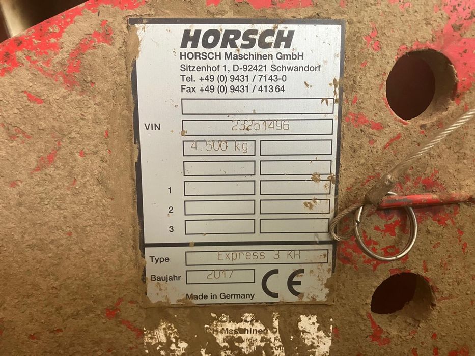 Horsch Express 3KR, 2017