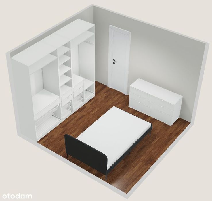 Pszów | 36 m² | 1 piętro | możliwe 2 pokoje | duży potencjał
