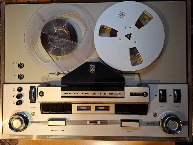Magnetofon szpulowy   Hi- Fi  Grundig TK 341 de luxe