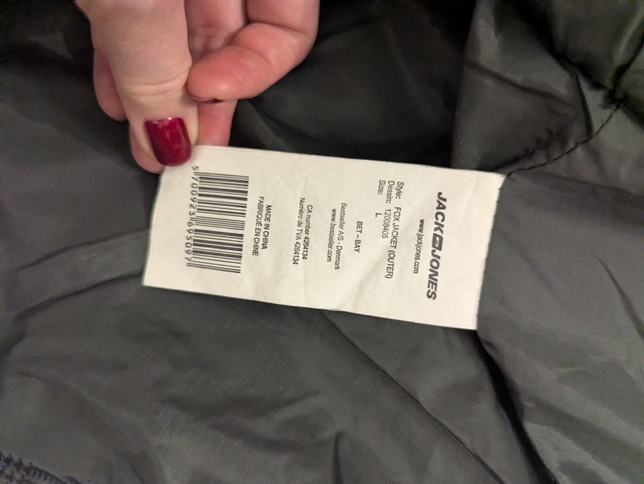 Kurtka chłopięca, z kapturem, podwójna