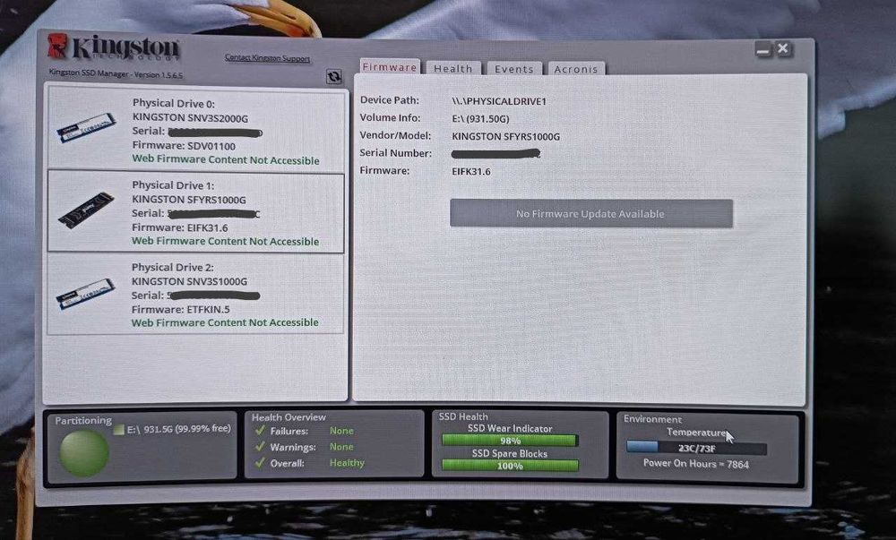 SSD диск Kingston FURY Renegade 1 TB M.2 PCIe 4.0 + (ГАРАНТІЯ)