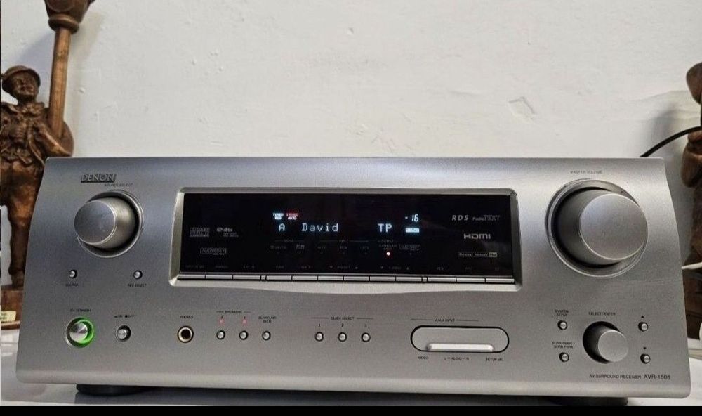 7.1 Amplituner Denon AVR-1508:, 110 W na kanał