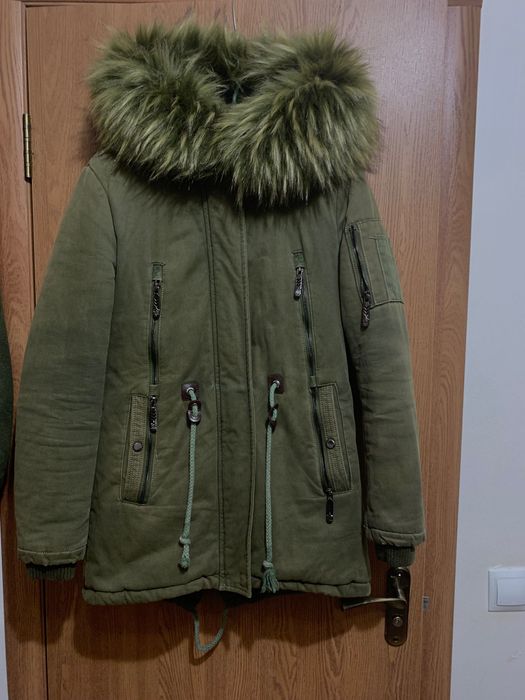 Парка куртка зимова, жіноча, розмір S