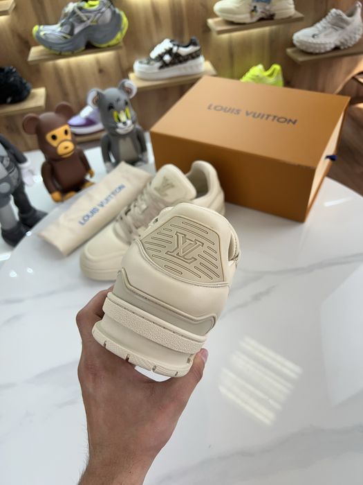 Кросівки Louis Vuitton LV Trainer Triple Beige