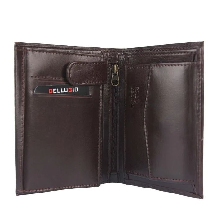 portfel męski bellugio pionowy