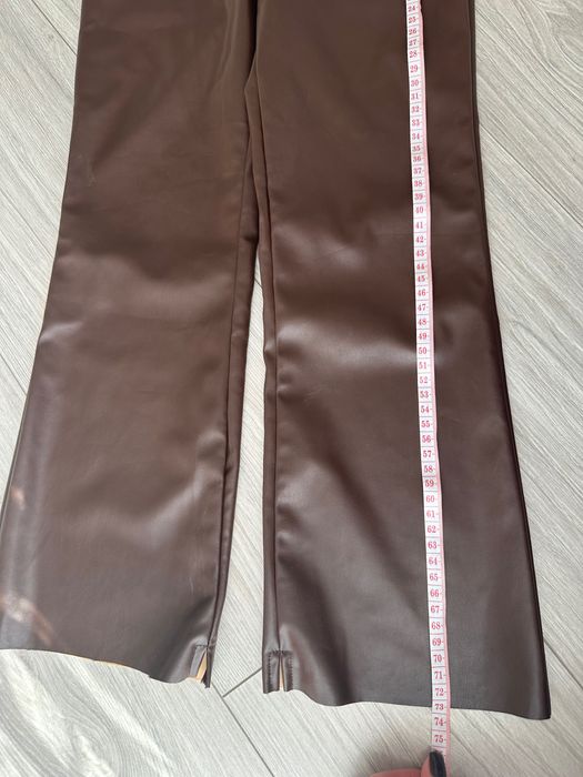 Штани H&M шкіряні для дівчинки