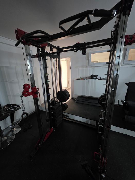 Rack exercicio ginasio